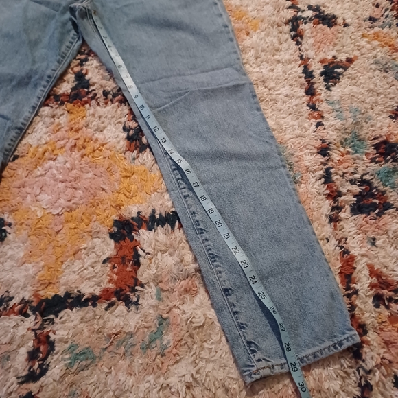 H&M Studded Jeans • Vintage Fit • Straight Leg • Button Fly • Size 32 - Picture 8 of 10